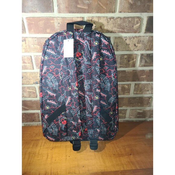STRANGER THINGS Hellfire Club Backpack Devil Adjustable Strap NWT Back To School
